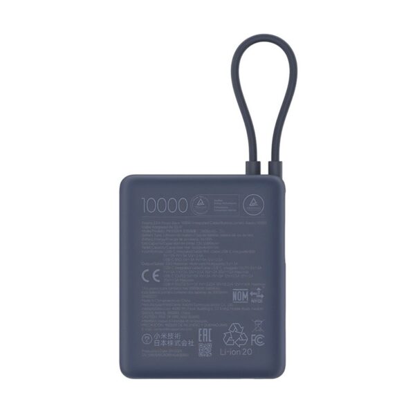 S03-83.jpg CARGADOR PORTATIL XIAOMI BHR9341GL 10000MAH 33W AZUL