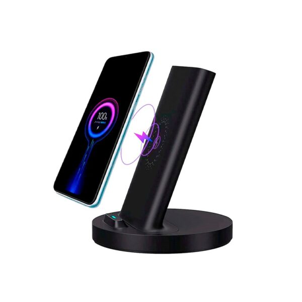 S03-87.jpg CARGADOR INALAMBRICO XIAOMI CHARGING STAND GDS4145GL 20W/USB-C/NEGRO