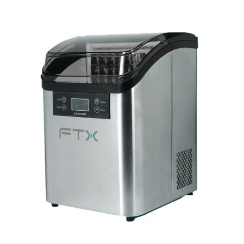 MAQUINA DE HIELO FTX IM-08 2.5L/20KG ACERO INOXIDABLE