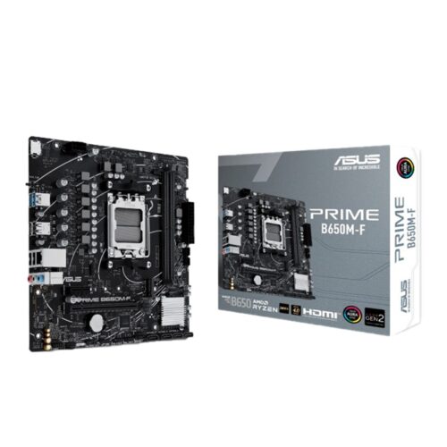 PLACA MADRE ASUS PRIME B650M-F AM5 DDR5 S/R/HDMI/M2/USB3.2/MATX