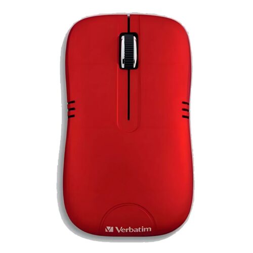 MOUSE VERBATIM 99767 ROJO USB/WIR