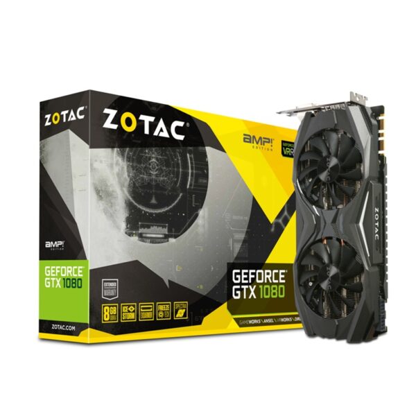 TARJETA GRÁFICA ZOTAC GTX1080 AMP 8G/GDDR5X/256B