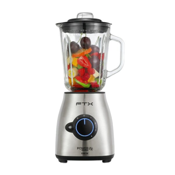 LICUADORA FTX B2-150 1.5L JARRA DE VIDRIO/1000W/220V/ACERO INOXIDABLE 126614