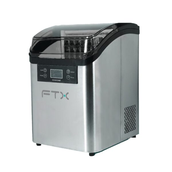MAQUINA DE HIELO FTX IM-08 2.5L/20KG ACERO INOXIDABLE