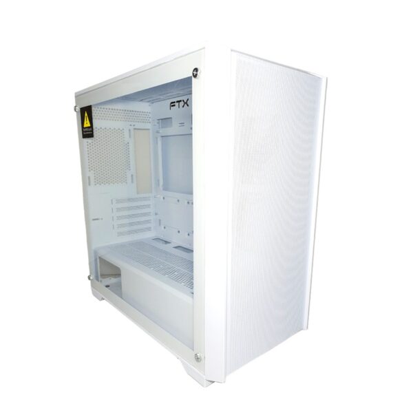 GABINETE GAMER FTX FTX-702WH ATX/MATX/MITX BLANCO 121077