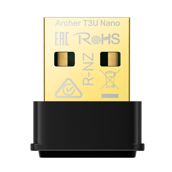 ADAPTADOR WIRELESS TP-LINK T3U NANO AC1300 DUAL BAND USB