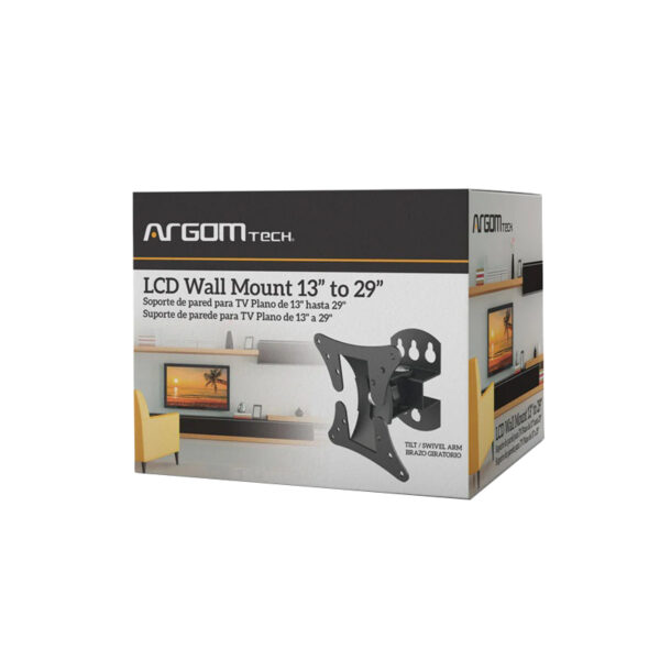 SOPORTE ARGOMTECH ARG-BR-0501 PARA TV MOVIL 13"-29"