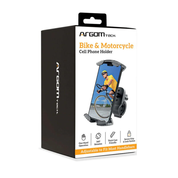 SOPORTE ARGOMTECH ARG-AC-0320BK PARA CELULAR