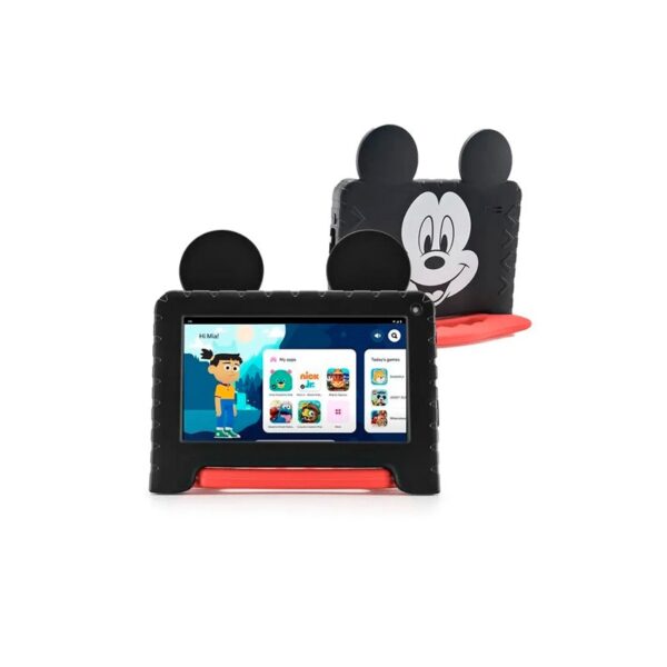 TABLET KID MULTI NB413 DISNEY MICKEY QC/64GB/4G/7"IPS/NEGRO