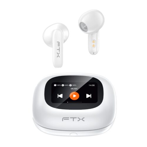 AURICULAR FTX E97L-WH BT/MIC/TOUCH/IPX6/BLANCO C/PANTALLA LED 124719