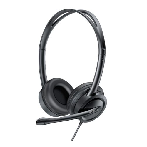 AURICULAR FTX H91-BK USB/MIC/NEGRO C/CONTROL DE VOLUMEN 124788