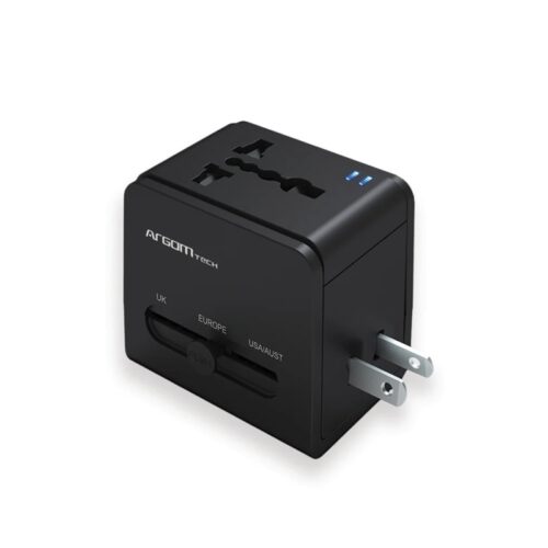 CARGADOR PARA PARED ARGOMTECH ARG-AC-0298BK TIPO C