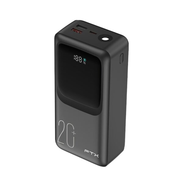 CARGADOR PORTATIL FTX PB-20LCD-BK 20000MAH/22.5W