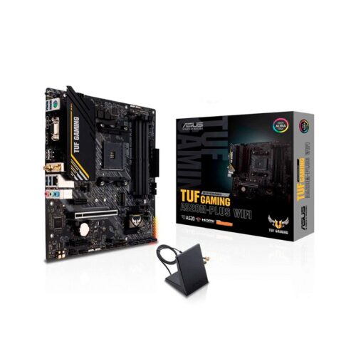 PLACA MADRE ASUS TUF GAMING A520M-PLUS WIFI AM4 V/S/R/HDMI/DP/M2/MATX