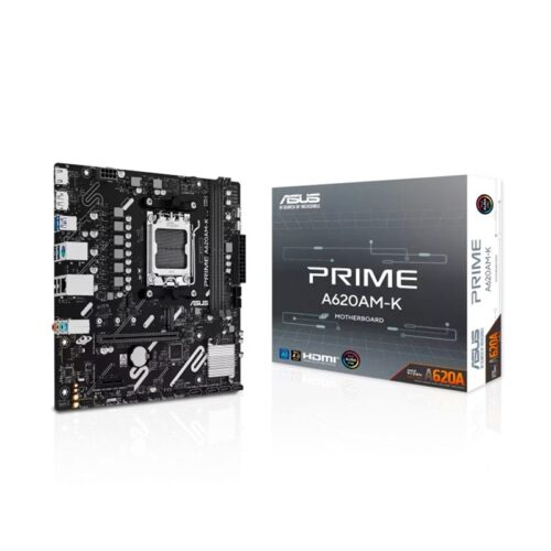 PLACA MADRE ASUS PRIME A620AM-K AM5 DDR5/S/R/HDMI/M2/MATX