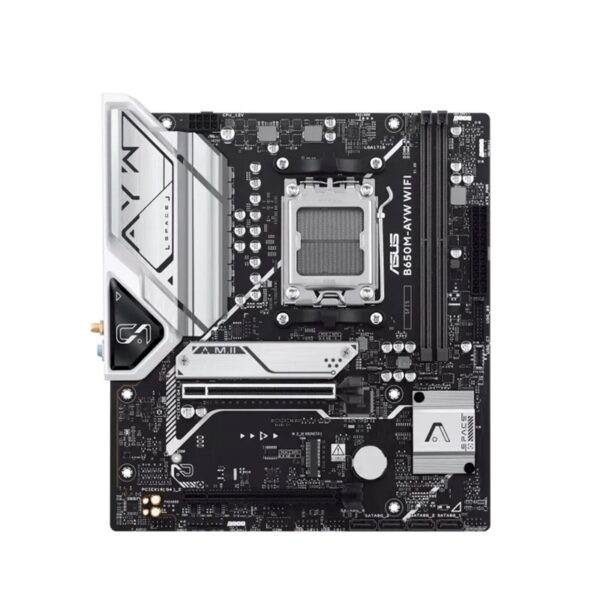 PLACA MADRE ASUS B650M-AYW WIFI AM5 DDR5/S/R/HDMI/2M2/MATX