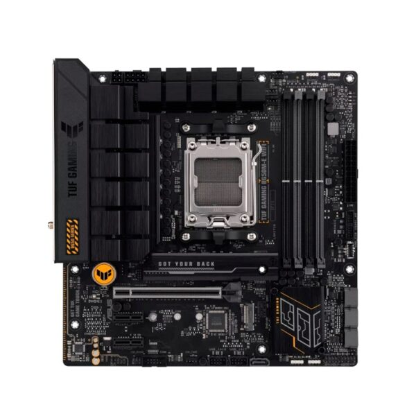 PLACA MADRE ASUS TUF GAMING B650M-E WIFI AM5 DDR5/S/R/HDMI/2DP/2M2/MATX