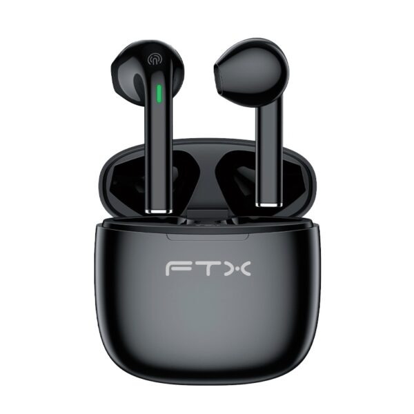 AURICULAR FTX E26P-BK BT/MIC/TWS/TOUCH/IPX6/NEGRO 124535