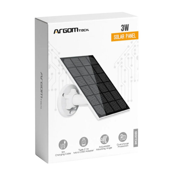 PANEL SOLAR ARGOMTECH ARG-SV-8001WT 3W