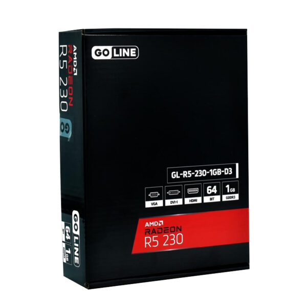 TARJETA GRÁFICA GOLINE RADEON R5-230 1GB DDR3