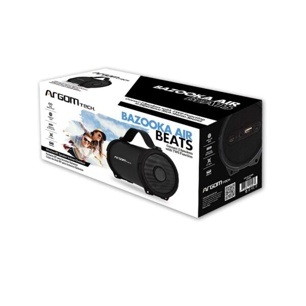 PARLANTE ARGOMTECH ARG-SP-3100BK BAZOOKA BT NEGRO