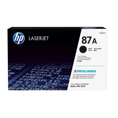 TONER HP 87A NEGRO CF287A (M501DN/M506DN/M527DN)