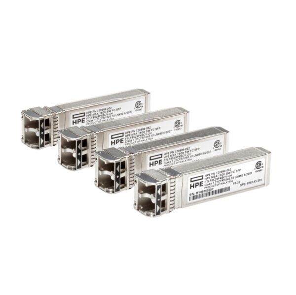 HPE MSA 16Gb SW FC SFP 4PK XCVR (C8R24B)