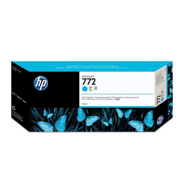 TINTA HP CN636A 772 300ML CYAN
