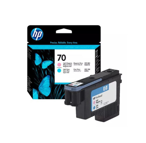 CABEZAL DE IMPRESIÓN HP C9405A 70 CIAN CLARO Y MAGENTA CLARO