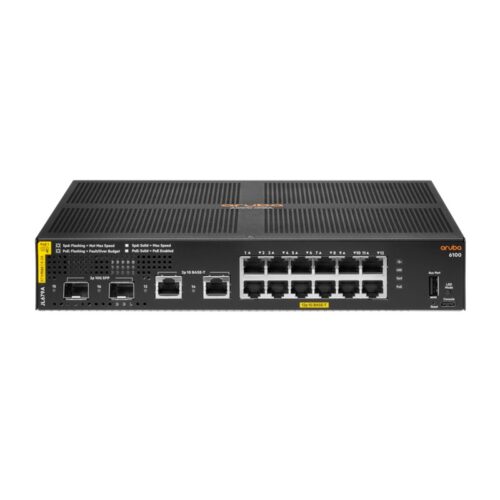 SWITCH HPE ARUBA 6100 12G CL4 2SFP+139W (JL679A)