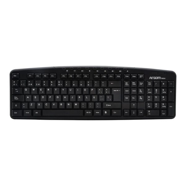 TECLADO ARGOMTECH ARG-KB-7807 MULTIMEDIA