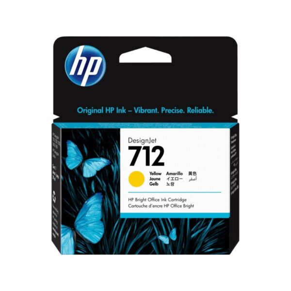TINTA HP 3ED69A 712 AMARILLO 29ML T250