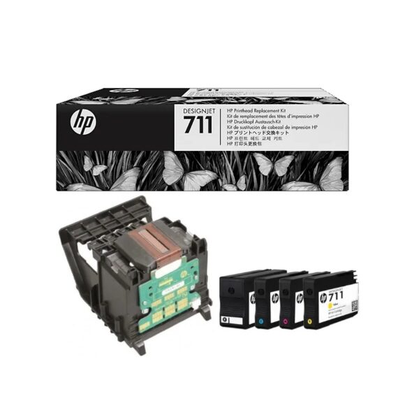 KIT DE REEMPLAZO DE CABEZAL DE IMPRESIÓN HP 711 DJ C1Q10A