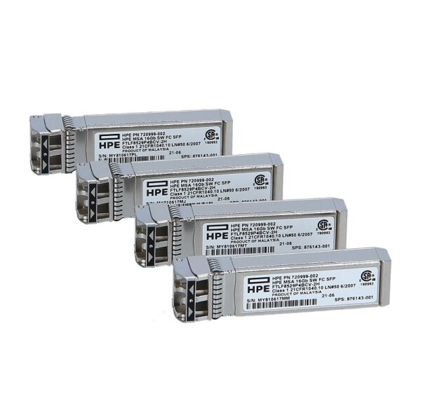 HPE MSA 16Gb SW FC SFP 4PK XCVR (C8R24B)