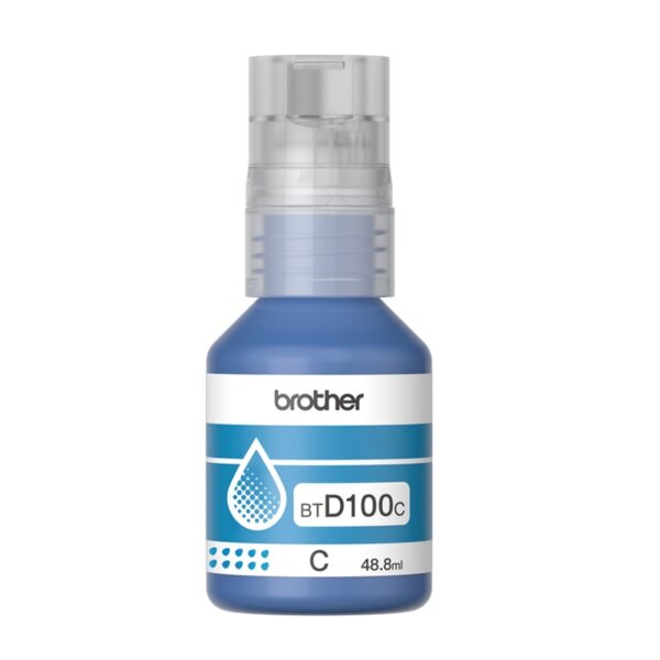 TINTA BROTHER BTD100C CYAN (T230/430/530/730/930)