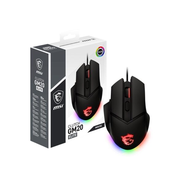 MOUSE GAMER MSI CLUTCH GM20 ELITE