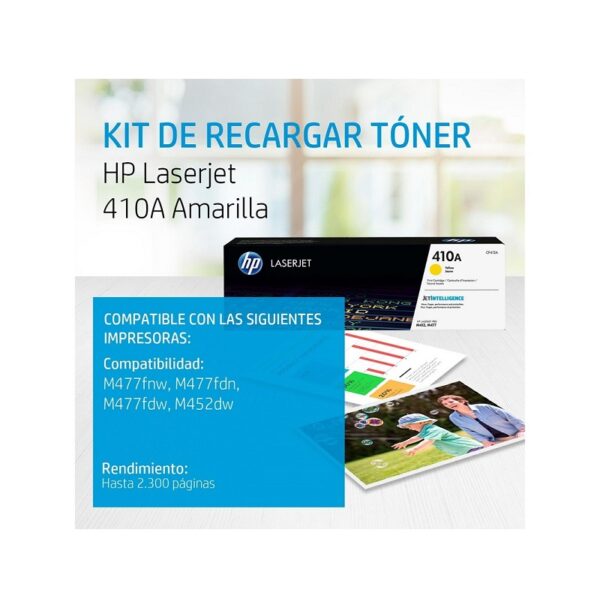 TONER HP CF412A (410A) M477FDW YELLOW