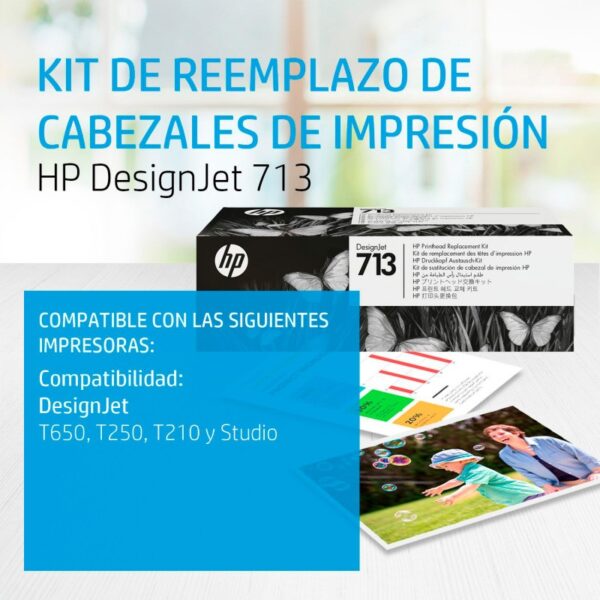 TINTA HP 3ED58A 713 KIT REEMPLAZO