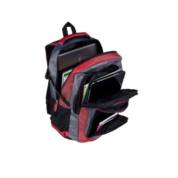 MOCHILA ARGOMTECH ARG-BP-0711R 15.6"ROJO