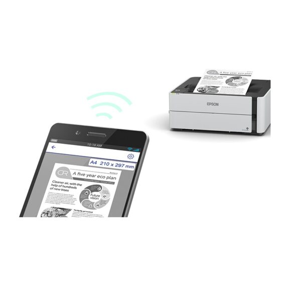 IMPRESORA EPSON M1180 MONO WIR/RED