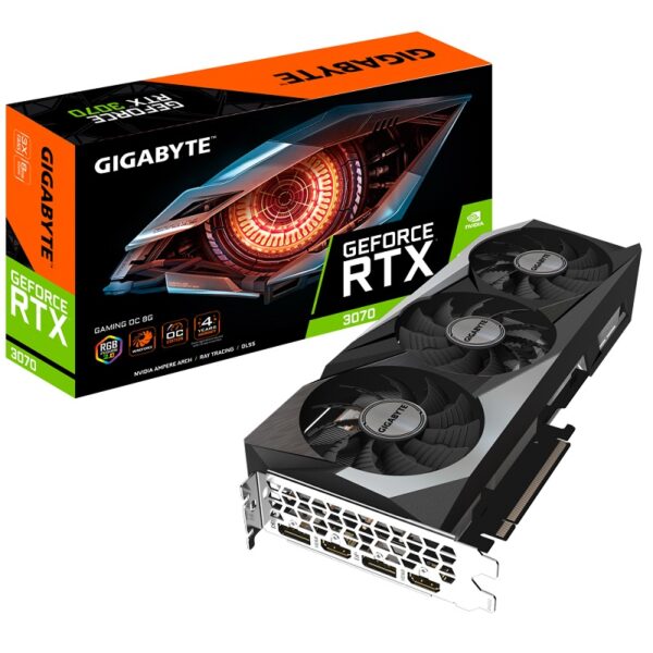 TARJETA GRÁFICA GIGABYTE RTX3070 GAMING OC 8GB DD6 GV-N3070GAMING OC-8GD R2.0 LHR RG