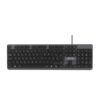 TECLADO FTX K87 NUM/POR/NEGRO-GRIS/USB