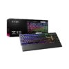 TECLADO GAMER EVGA USB 822-W1-15SP-K2 Z15 MEC KAILH ESP/RGB/BRONZE