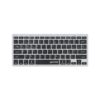 TECLADO MANHATTAN WIR/BT 180559 DUAL-MODE ULTRA SLIM ING NEG/PLAT