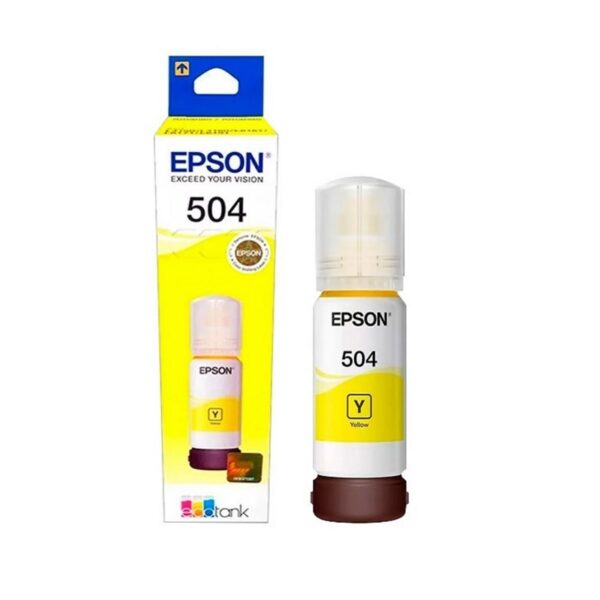 TINTA EPSON T504 420 AMARILLO L41XX/L42XX/L61XX T504420-AL 70ML