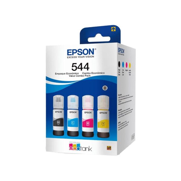 TINTA EPSON T544520-4P PACK NEG/CY/MAG/AMARILLO L3110