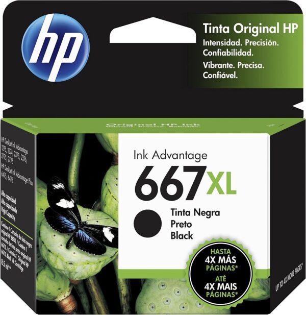 TINTA HP 3YM81AL 667XL NEGRO (2375/2775)