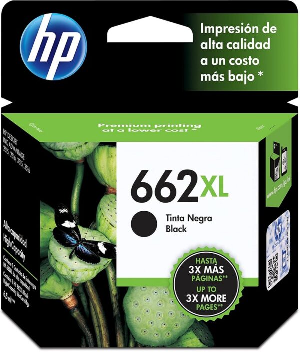 TINTA HP CZ105AL 662XL NEGRA