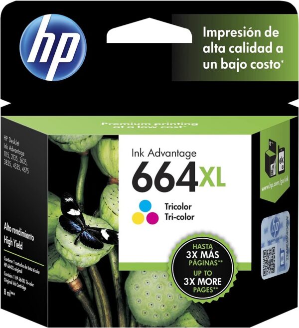 TINTA HP F6V30AL 664XL COLOR