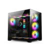 GABINETE GAMER FTX PCC-G07 EATX/ATX/MATX/ITX NEGRO